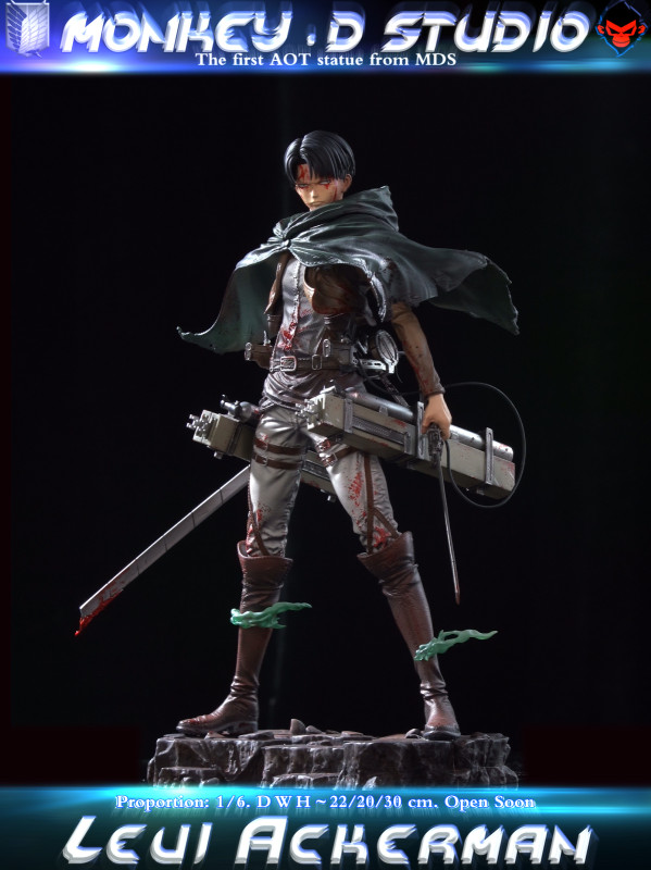 【Pre order】Monkey D Studio 1/6 & 1/4 Attack on Titan Levi Ackerman