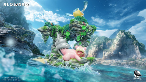 【Pre order】Raven Studio - Pokemon Hot Summer Slowpoke