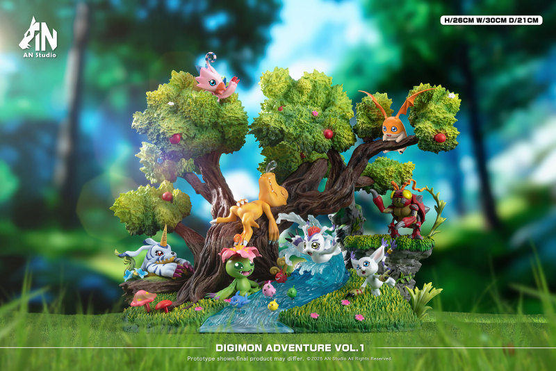 【In Stock】AN Studio - ‌Digimon Desktop Ecology Series 01