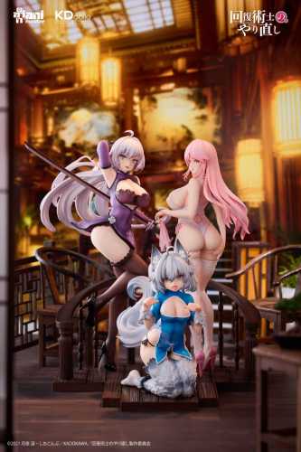 【Pre order】Animester 1/7 PVC Redo of Healer Kureha Clyret & Flare Arlgrande Jioral & Setsuna (Copyright)
