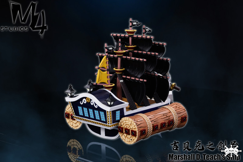 【Pre order】M4 Studio - One Piece Black Beard Pirate Ship