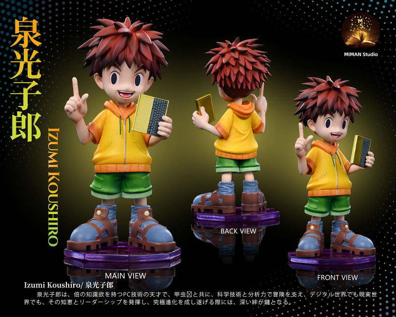 【Pre order】MIMAN Studio - Digimon Koushiro 'Izzy' Izumi & Tentomon