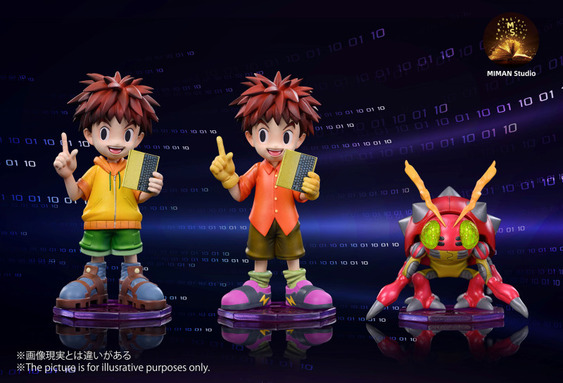 【Pre order】MIMAN Studio - Digimon Koushiro 'Izzy' Izumi & Tentomon