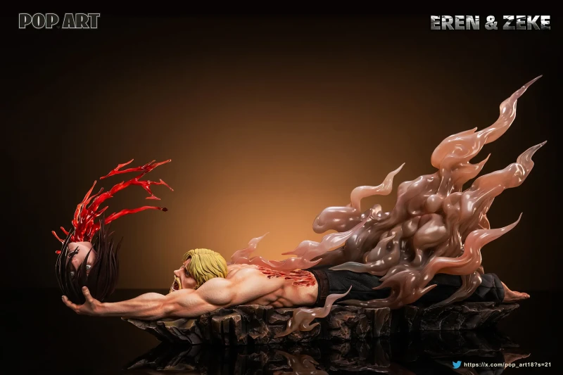 【Pre order】POP ART Studio 1/6 Attack on Titan Eren & Zeke