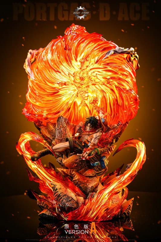 【Pre order】Reset Studio POP One Piece Ace with LED