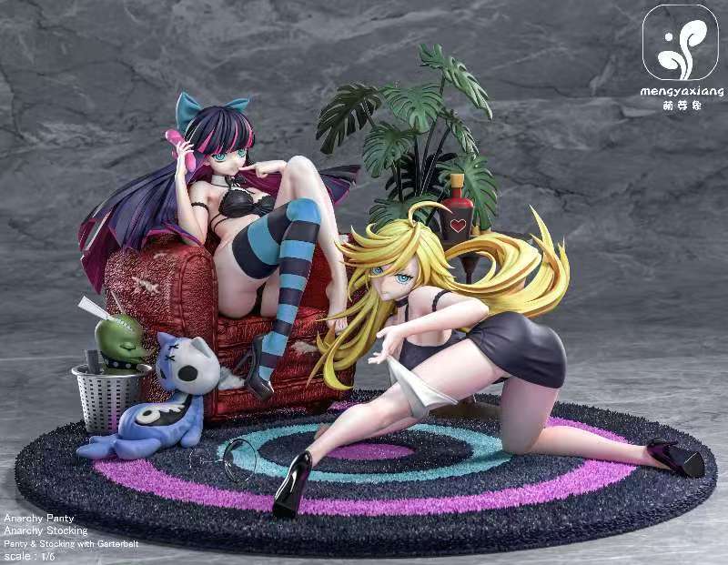 【Pre order】MengYaXiang Studio 1/6 Panty & Stocking with Garterbelt