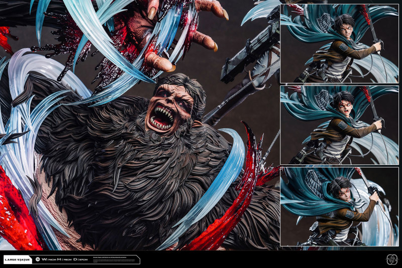 【Pre order】Hertz Studio - Attack on Titan Levi vs Zeke