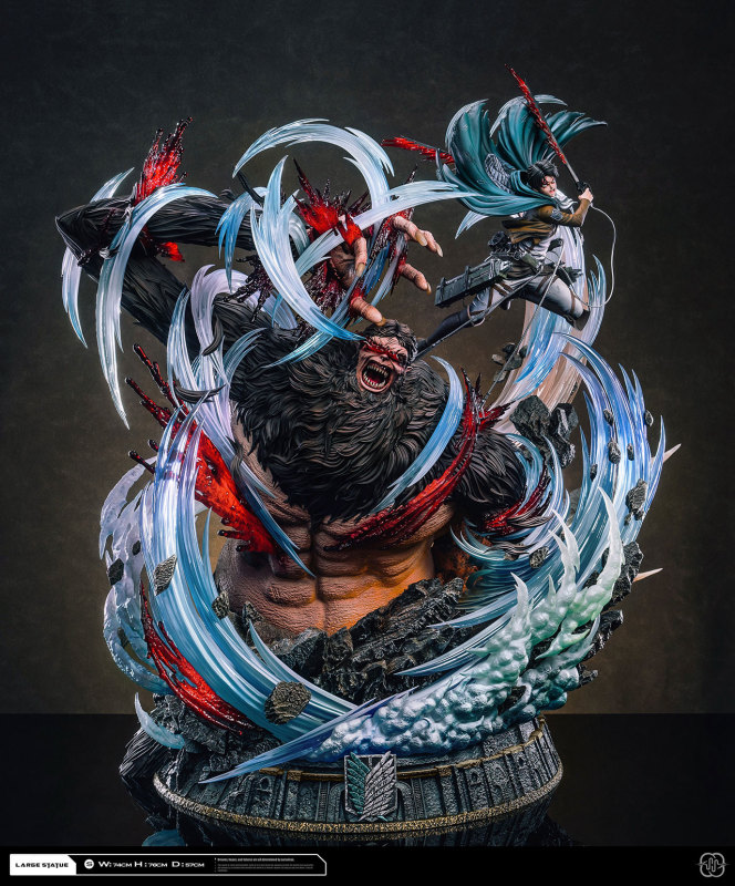 【Pre order】Hertz Studio - Attack on Titan Levi vs Zeke