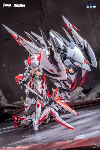 【Pre order】Animester x Nuclear Gold Reconstruction 1/12 PVC Polaris Star White Plastic Model Kit (Copyright)