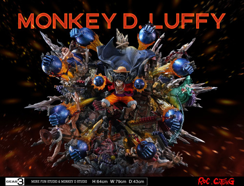 【Pre order】More Fun Studio x Monkey D Studio - One Piece Gear 3 Luffy