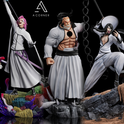 【Pre order】AC Studio 1/6 Bleach Yammy Llargo & Nnoitra Gilga & Szayelaporro Granz