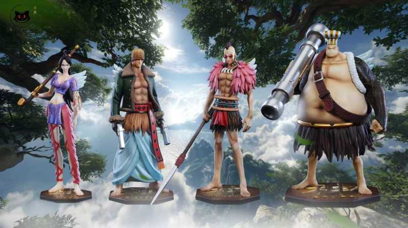 【Pre order】Black Studio POP One Piece Raki & Braham & Kamakiri & Genbo