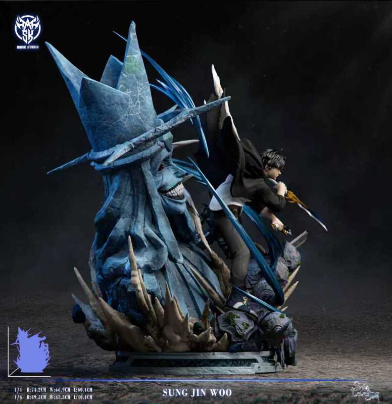 【Pre order】Mask Studio 1/6 & 1/4 solo leveling Jin woo Sung 2.0