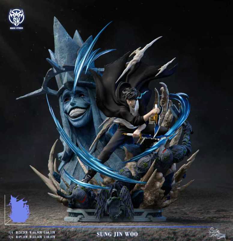 【Pre order】Mask Studio 1/6 & 1/4 solo leveling Jin woo Sung 2.0