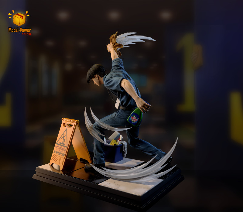 【Pre order】Model Power Studio - Attack on Titan Cleaner Levi Ackerman