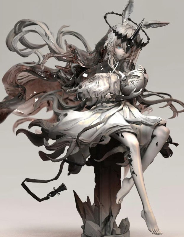 【Pre order】YJ Studio 1/7 Arknights Dark Amiya