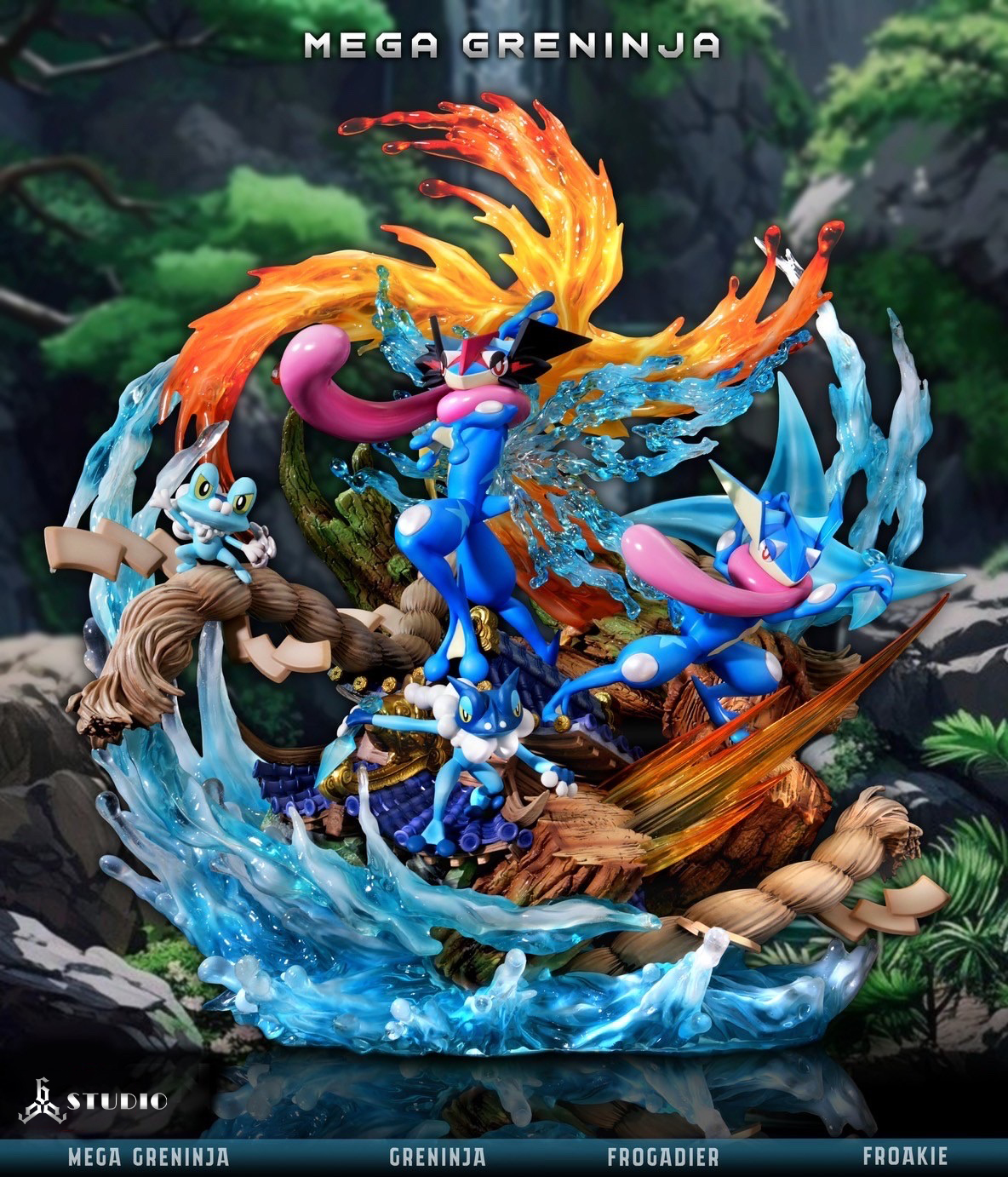 Pre order】666 Studio - Pokemon Greninja