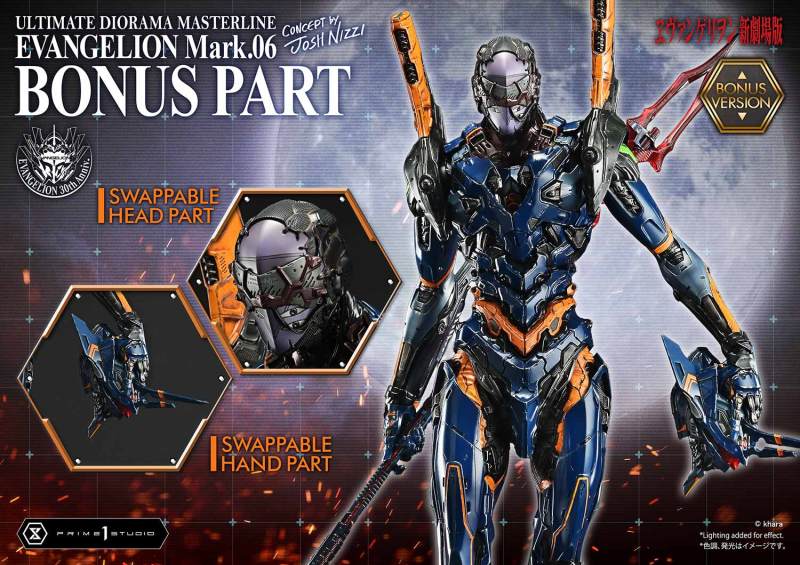 【Pre order】Prime 1 Studio - Ultimate Diorama Masterline Neon Genesis Evangelion EVANGELION Mark.06 (Concept by Josh Nizzi) UDMEVA-09 UDMEVA-09S (Copyright)