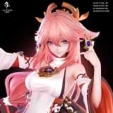 【In Stock】Hakimi Studio 1/6 Genshin Impact Raiden Shogun & Yae Miko