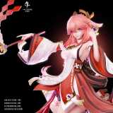 【In Stock】Hakimi Studio 1/6 Genshin Impact Raiden Shogun & Yae Miko