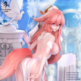 【In Stock】Hakimi Studio 1/6 Genshin Impact Raiden Shogun & Yae Miko