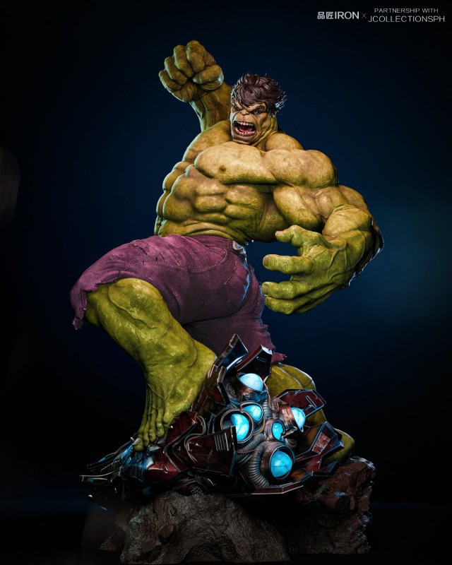 【Pre order】IRON Studio x JCOLLECTIONSPH 1/4 Hulk Robert Bruce Banner