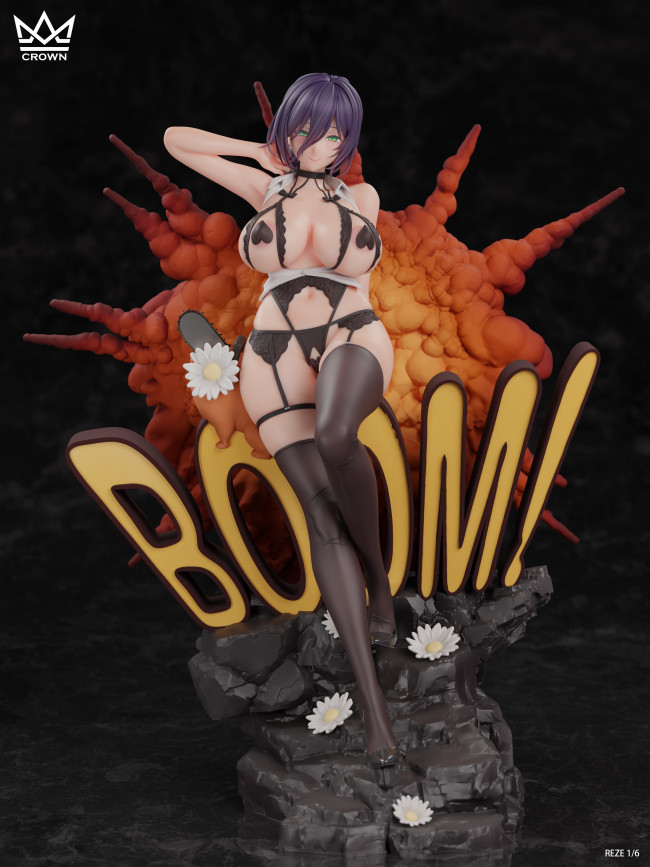 【In Stock】Crown Studio 1/6 Chainsaw Man Reze