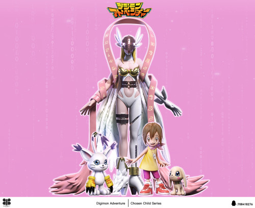 【Pre order】Butterfly Studio MH Scale & 1/6 Digimon Angewomon & Salamon