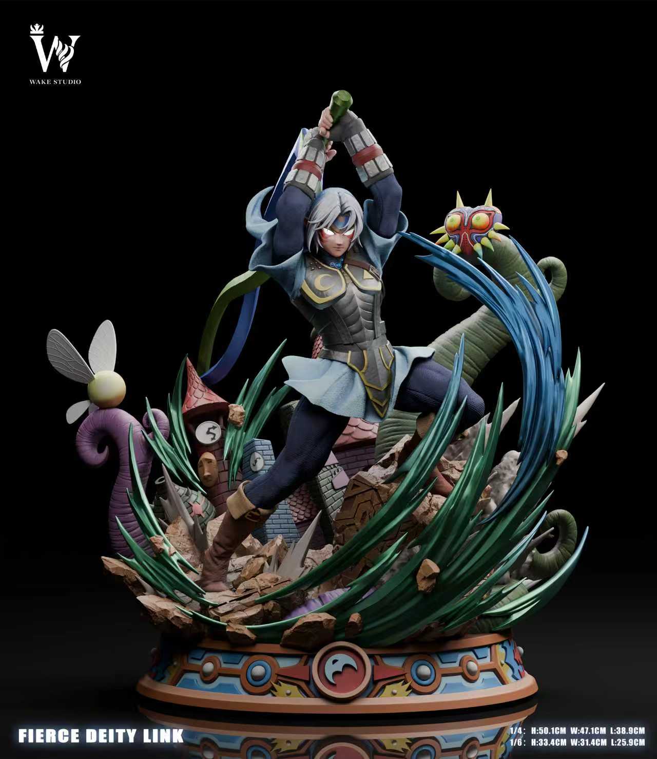 Pre order】Wake Studio 1/6 & 1/4 The Legend of Zelda Fierce Deity Link