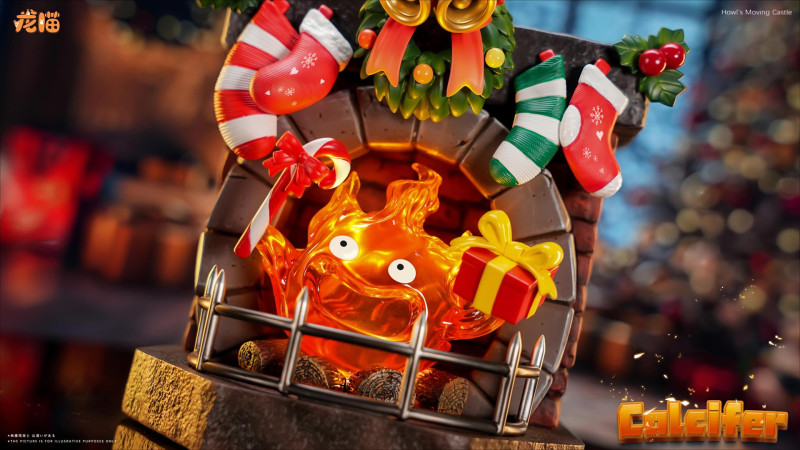 【Pre order】Long Miao Studio - Howl's Moving Castle Christmas Calcifer
