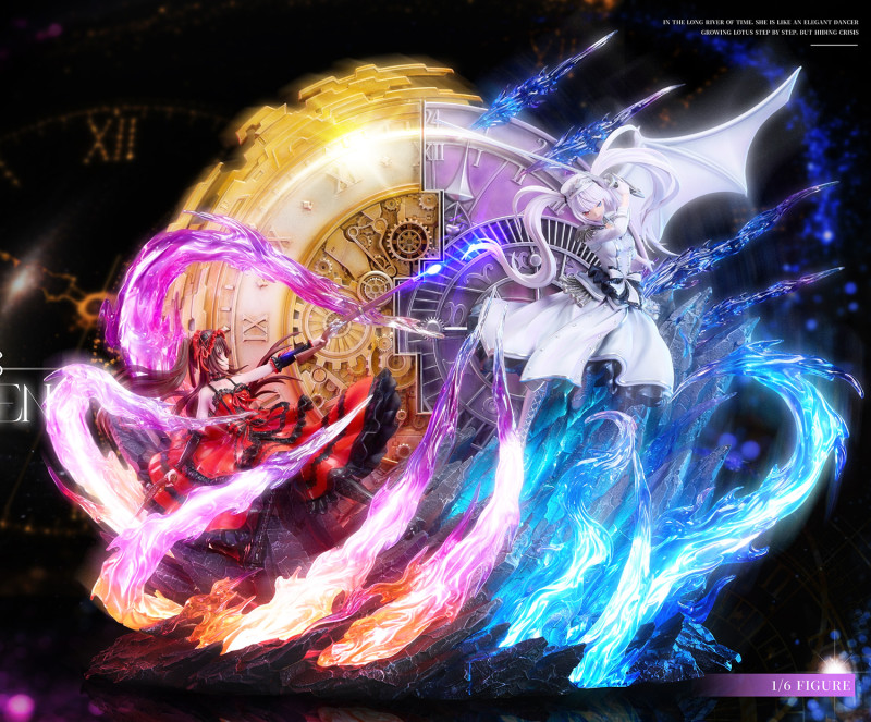 【Pre order】Imagination Studio 1/6 Date A Live Tokisaki Kurumi VS White Queen
