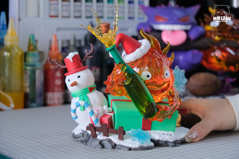 【Pre order】MMLAND Studio - Howl's Moving Castle Christmas Calcifer