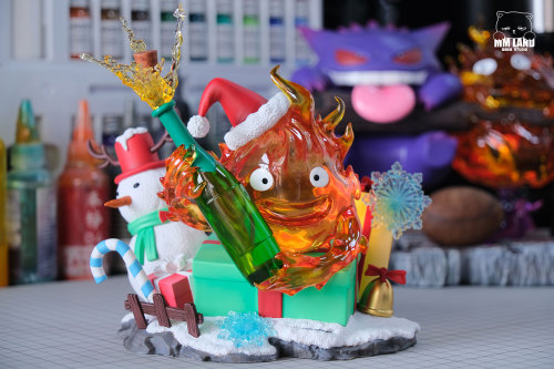 【Pre order】MMLAND Studio - Howl's Moving Castle Christmas Calcifer