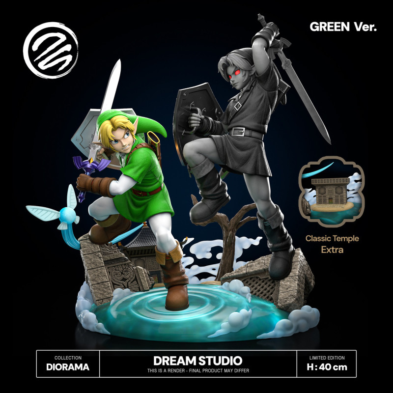 【Pre order】Dream Studio - The Legend of Zelda Link VS Dark Link