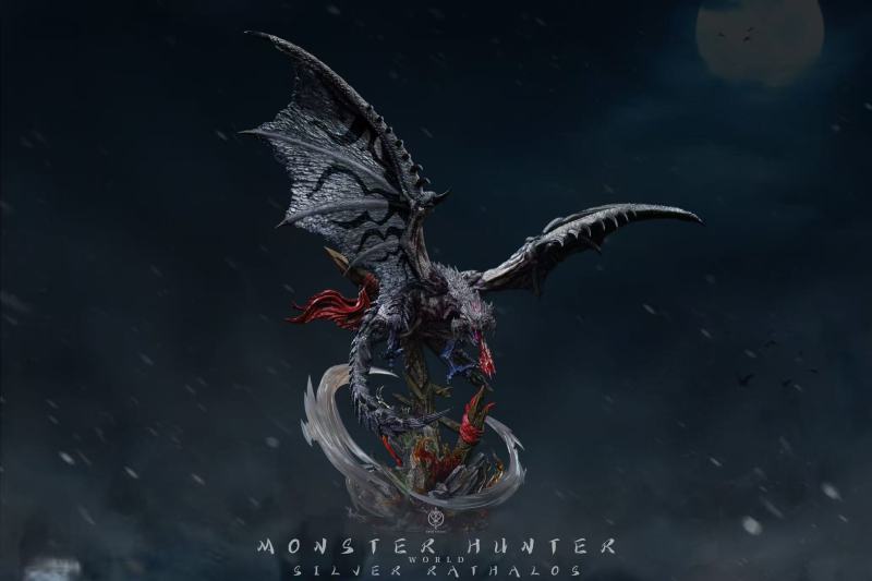 【Pre order】Edge Studio - Monster Hunter Rathalos & Silver Rathalos & Arure Rathalos