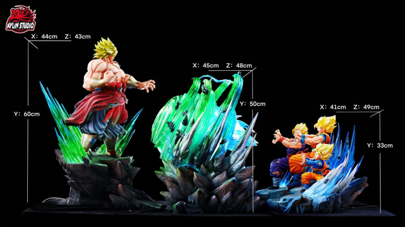 【Pre order】Kylin Studio - Dragon Ball Broly VS Goku Gohan Goten