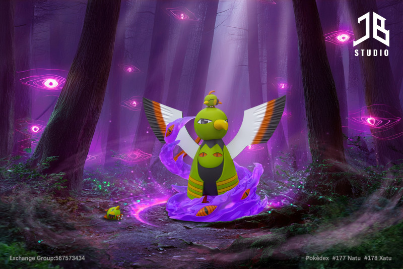 【Pre order】JB Studio 1/20 Pokemon Natu & Xatu