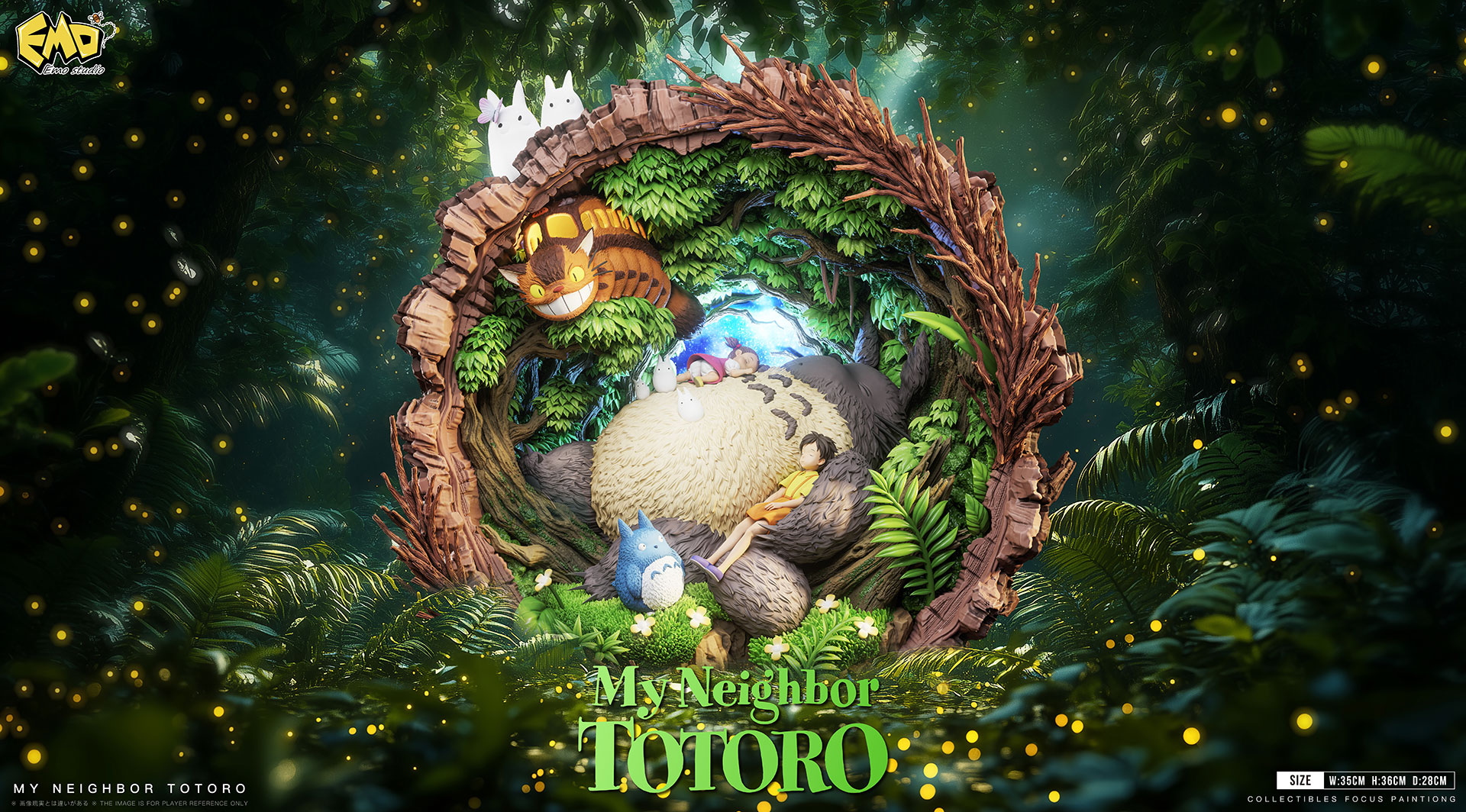Pre order】EMO Studio - My Neighbor Totoro