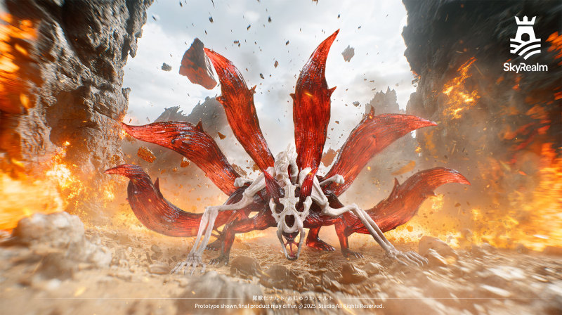 【Pre order】SkyRealm Studio 1/6 Naruto Uzumaki Rage - Sixth Tail