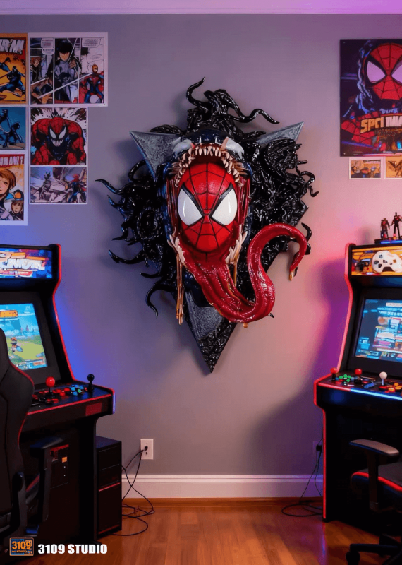 【Pre order】3109 Studio - Spider Man Venom Wall Hanging