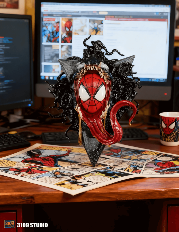 【Pre order】3109 Studio - Spider Man Venom Wall Hanging
