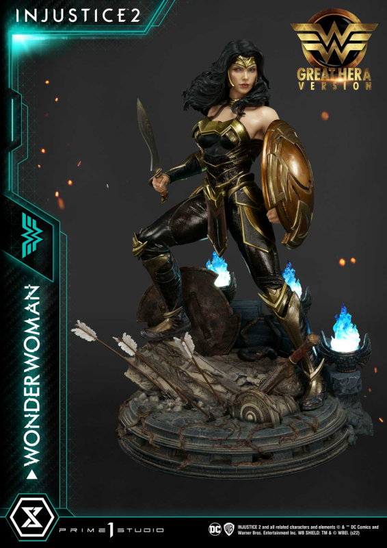 【In Stock】Prime 1 Studio 1/4 Injustice 2 Wonder Woman PMDCIJ-06GL (Copyright)