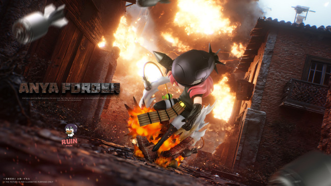 【Pre order】RUIN Studio - Spy x Family Anya Forger Cos Bomb Girl Reze