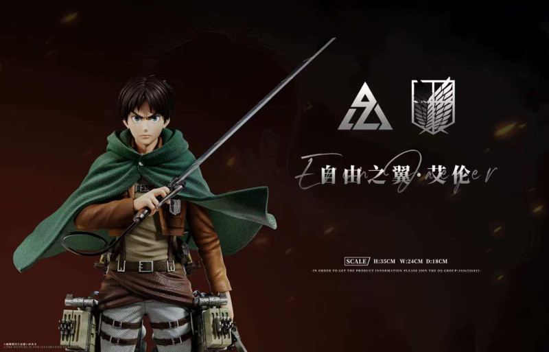【Pre order】AZ Studio - Attack on Titan Eren Jaeger