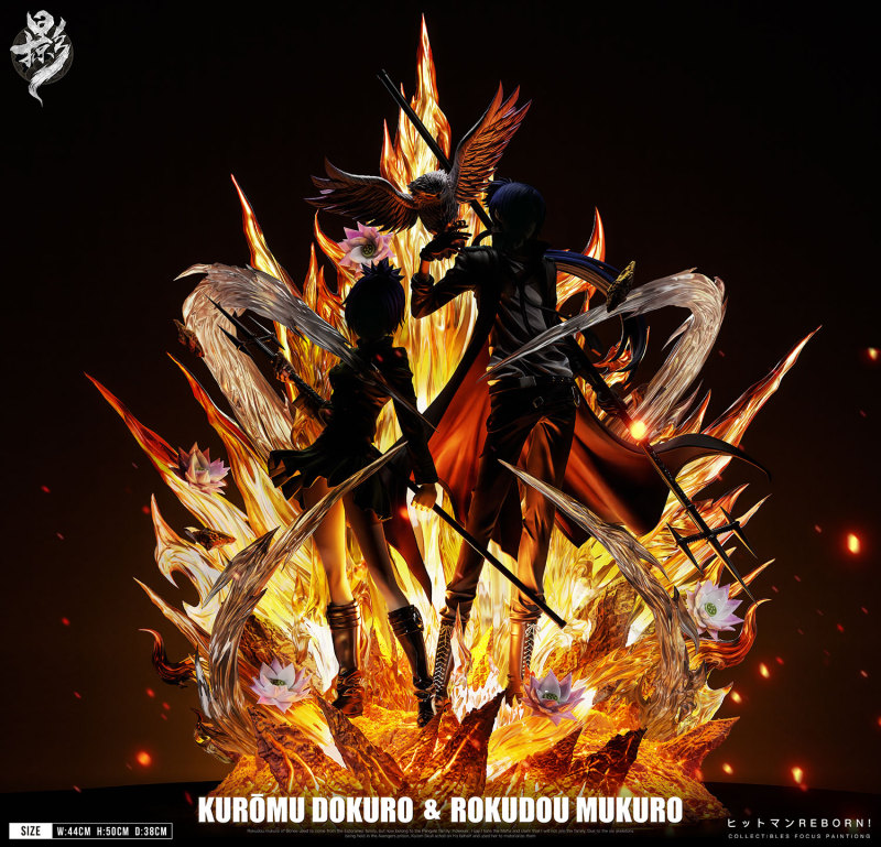 【Pre order】Lue Ying Studio - HITMAN REBORN! Kurōmu Dokuro & Rokudou mukuro