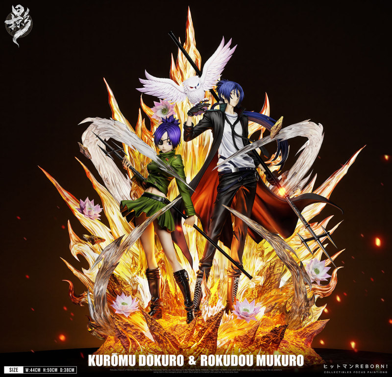 【Pre order】Lue Ying Studio - HITMAN REBORN! Kurōmu Dokuro & Rokudou mukuro
