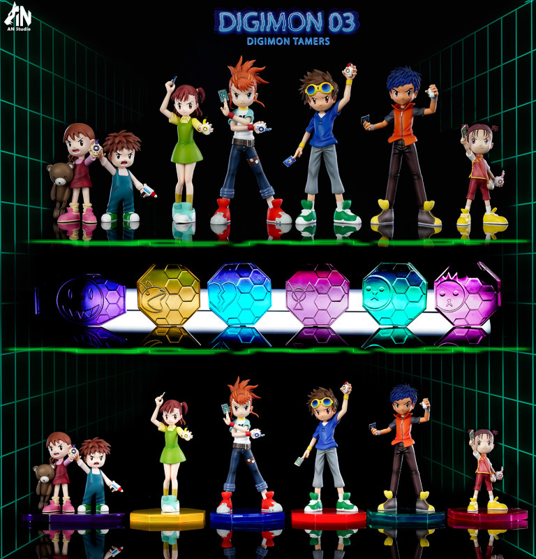 【Pre order】An Studio MH Scale Digimon The seven main characters