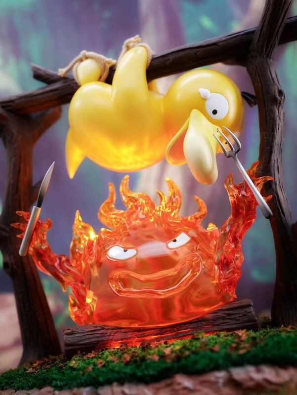 【Pre order】Lucky Studio x Long Miao Studio - Psyduck & Calcifer