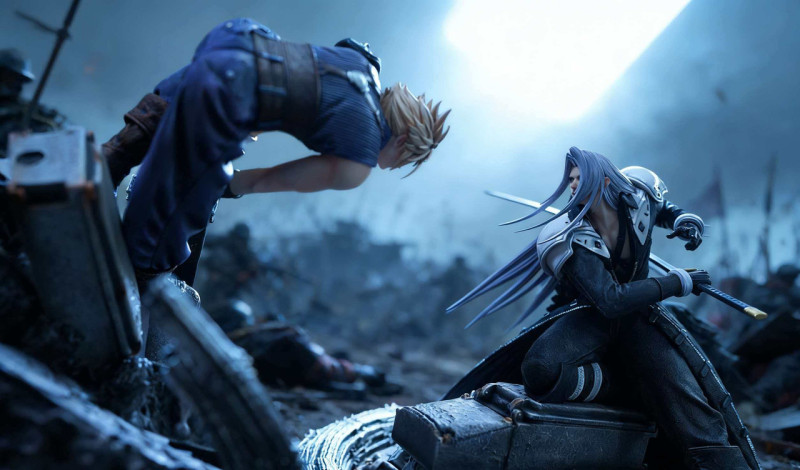 【Pre order】The Ones Studio 1/6 Final Fantasy Cloud vs Sephiroth