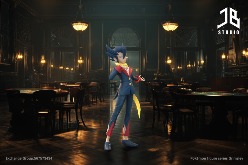 【Pre order】JB Studio 1/20 Pokemon Grimsley